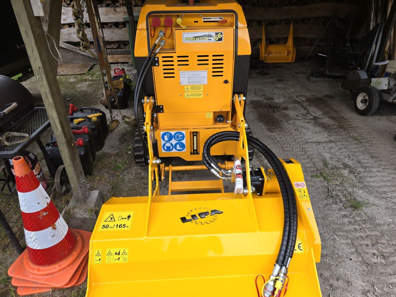 Laski Predator 56RX stobbenfrees nieuw met 1 jaar garantie