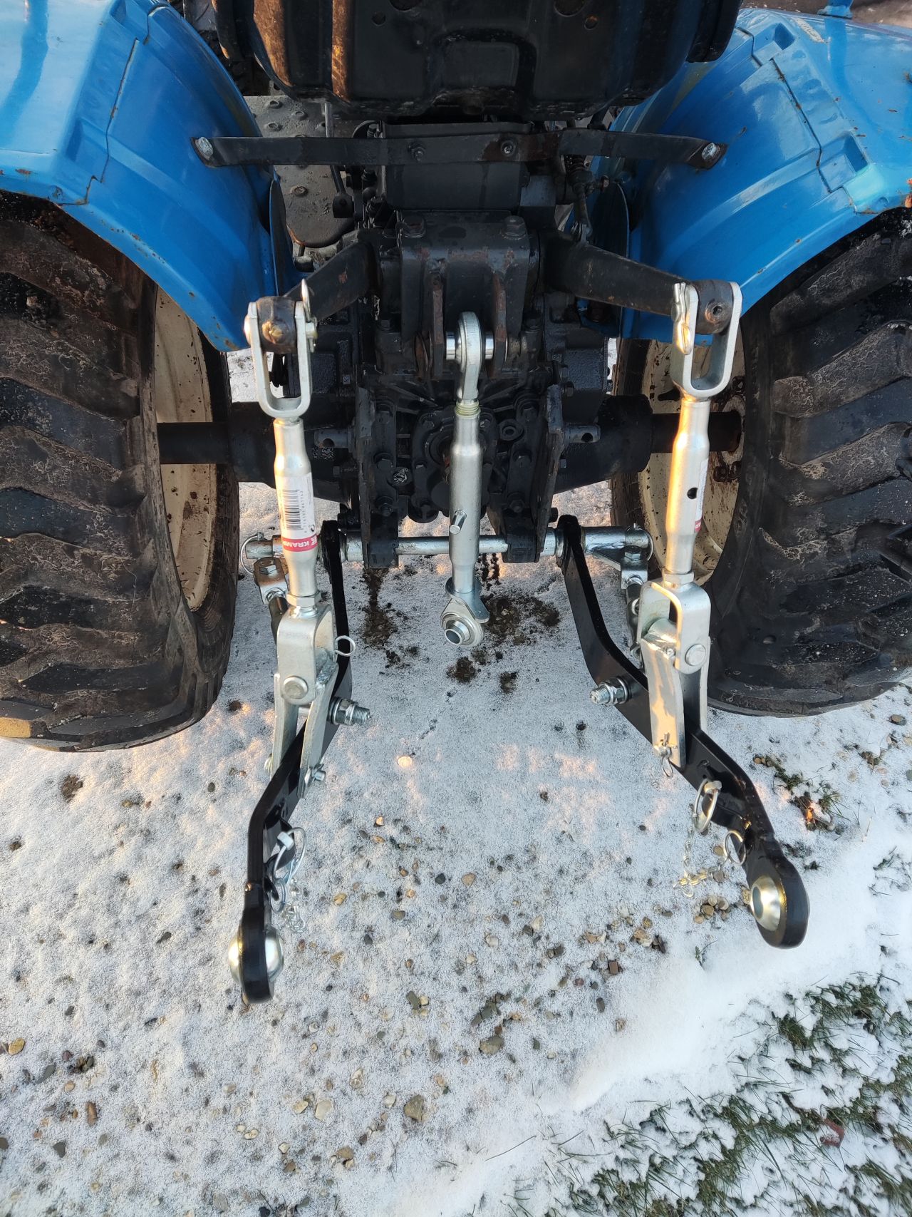 ISEKI tractor (type TX1500, 15 pk), inclusief toebehoren!