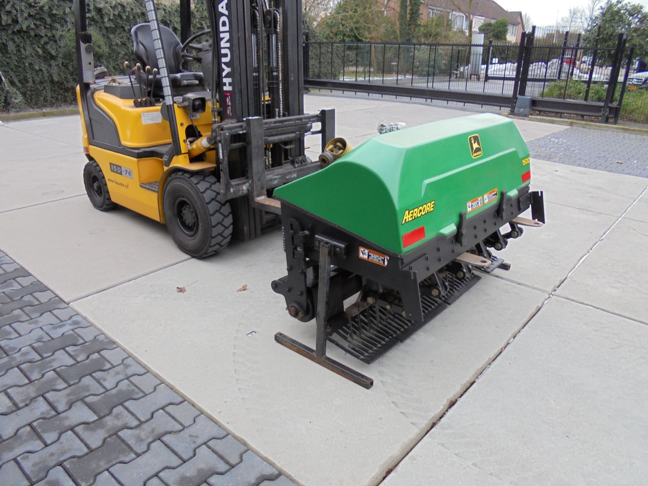 John deere aerecore 1500 beluchter