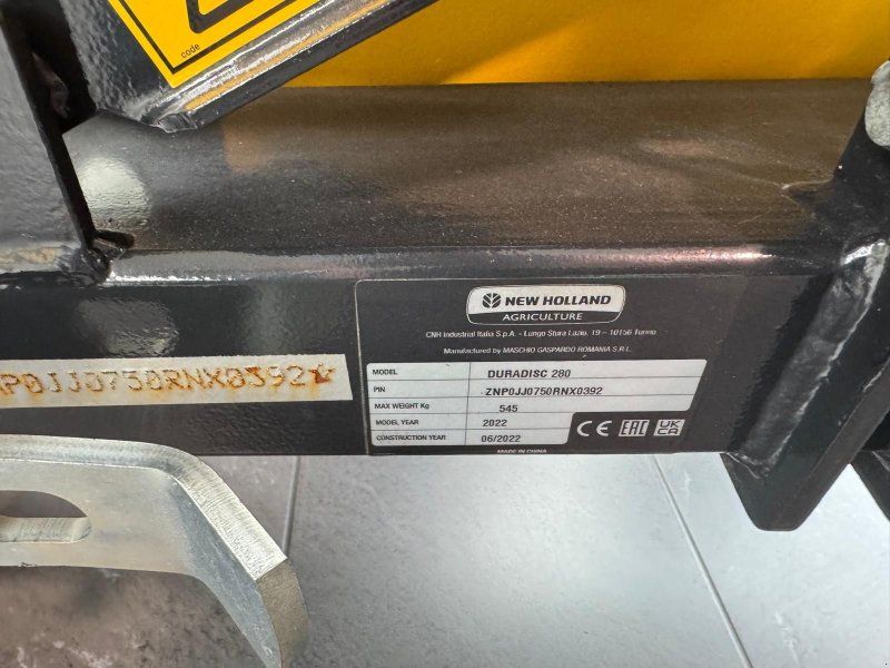 New Holland Duradisc 280