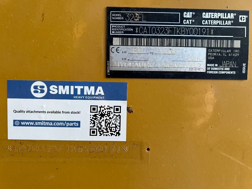 CAT 323F L