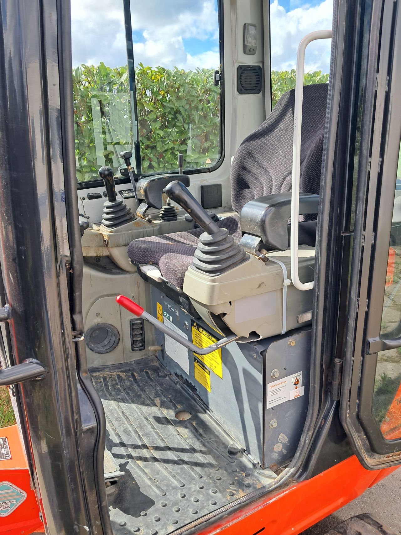 Minigraver Takeuchi TB216 / Graafmachine / Minikraan