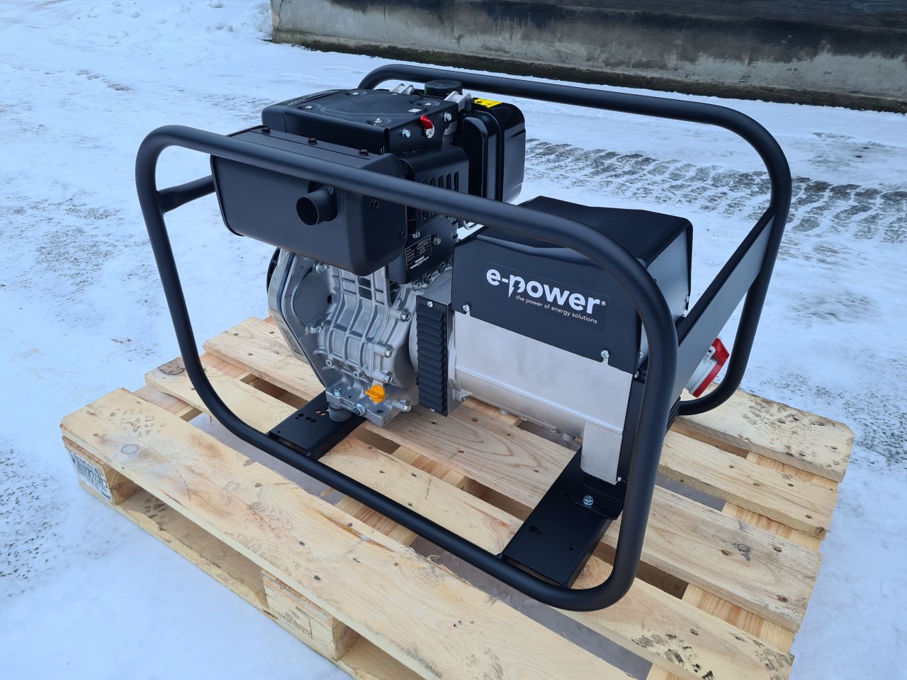EP6000TDE aggregaat generator met yanmar diesel motor 380v.