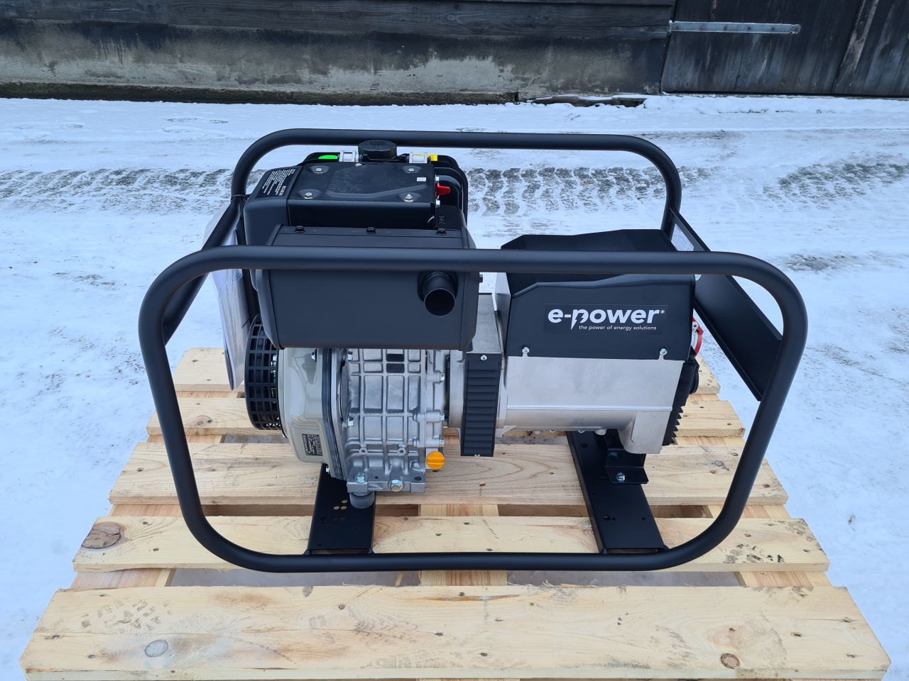 EP6000TDE aggregaat generator met yanmar diesel motor 380v.