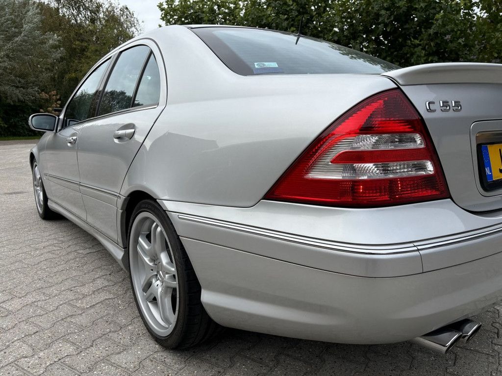 Mercedes-Benz C-klasse C55 AMG V8 Aut. Navi, Leer, Schuif/kantel dak, Youngtimer/Topstaat.