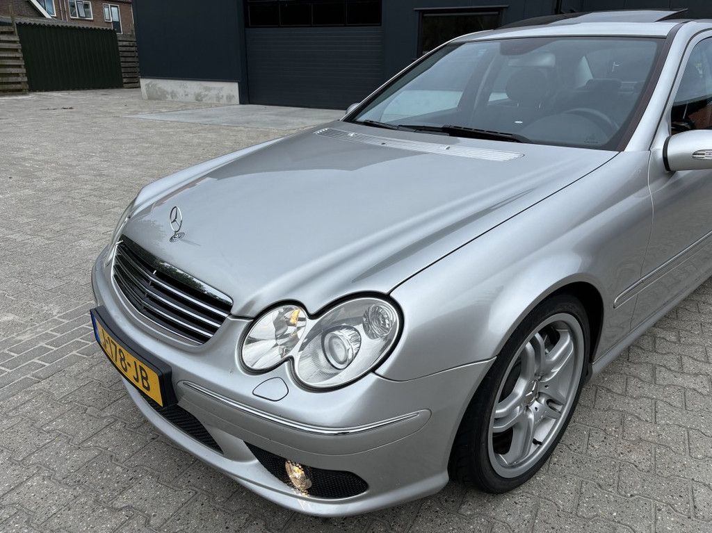 Mercedes-Benz C-klasse C55 AMG V8 Aut. Navi, Leer, Schuif/kantel dak, Youngtimer/Topstaat.