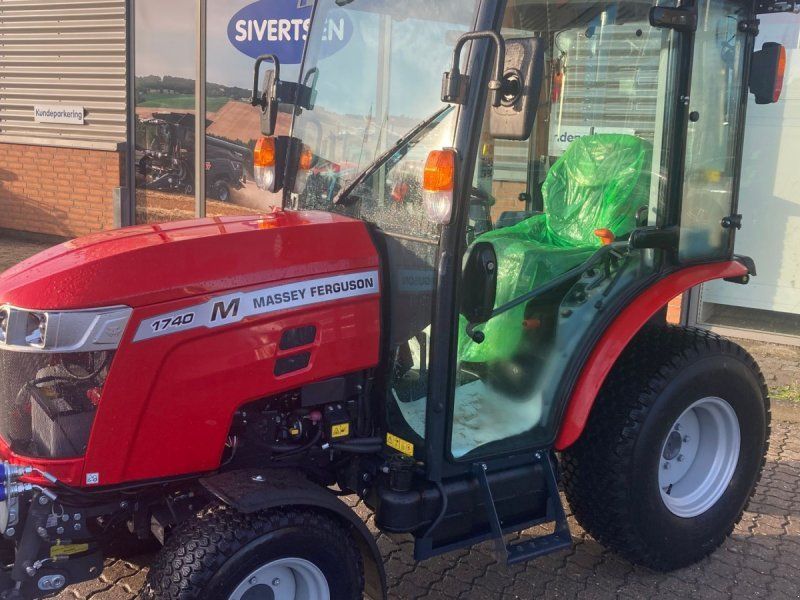 Massey Ferguson 1740 HC Frontlift/pto og 150 cm fejemaskine