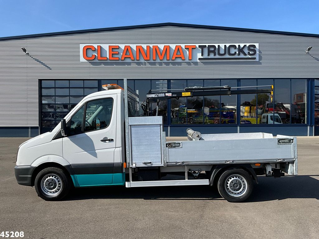 Volkswagen Crafter 35 2.0 TDI Hiab 1,3 Tonmeter laadkraan Just 82.346 km!