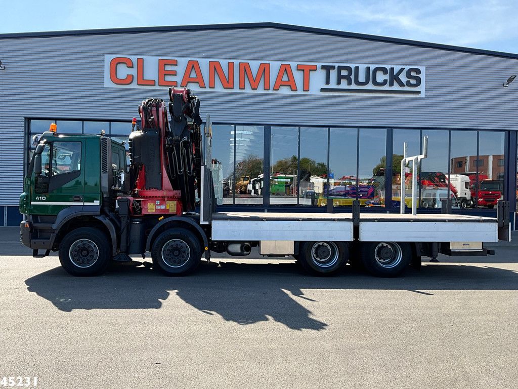 Iveco Trakker AD410T41 Fassi 80 Tonmeter laadkraan + Fly-Jib Just 80.441 Km!