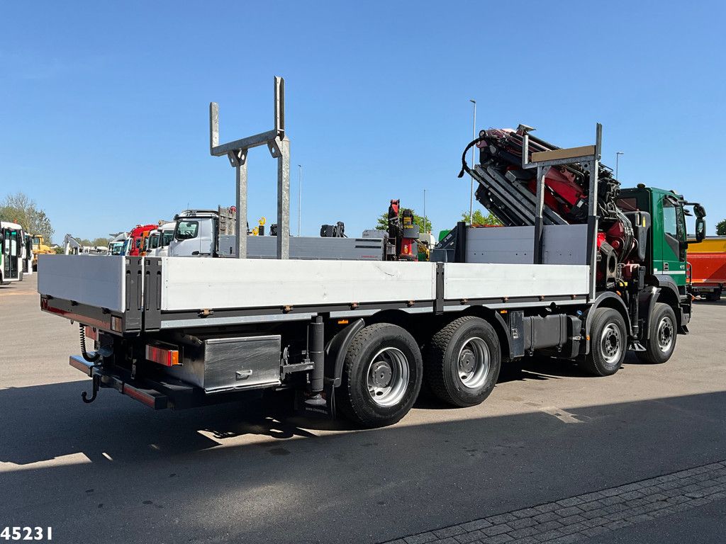 Iveco Trakker AD410T41 Fassi 80 Tonmeter laadkraan + Fly-Jib Just 80.441 Km!