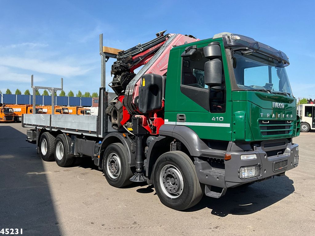Iveco Trakker AD410T41 Fassi 80 Tonmeter laadkraan + Fly-Jib Just 80.441 Km!