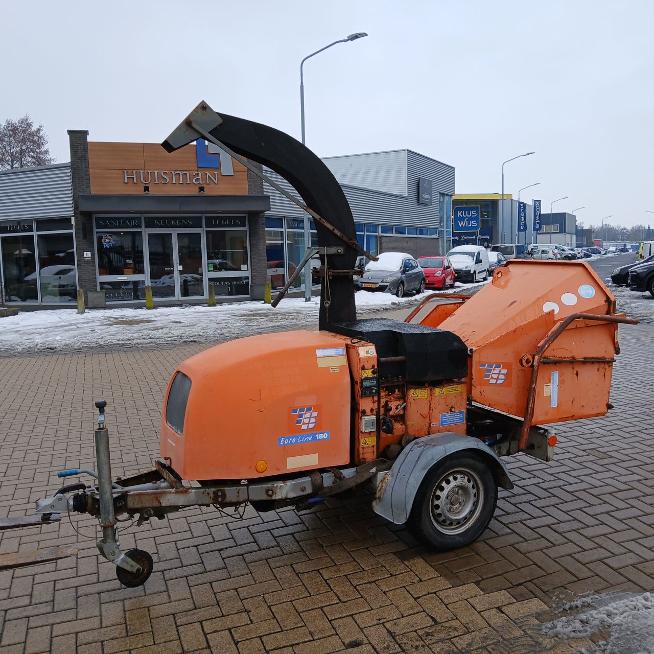 Tunissen 180M Versnipperaar.