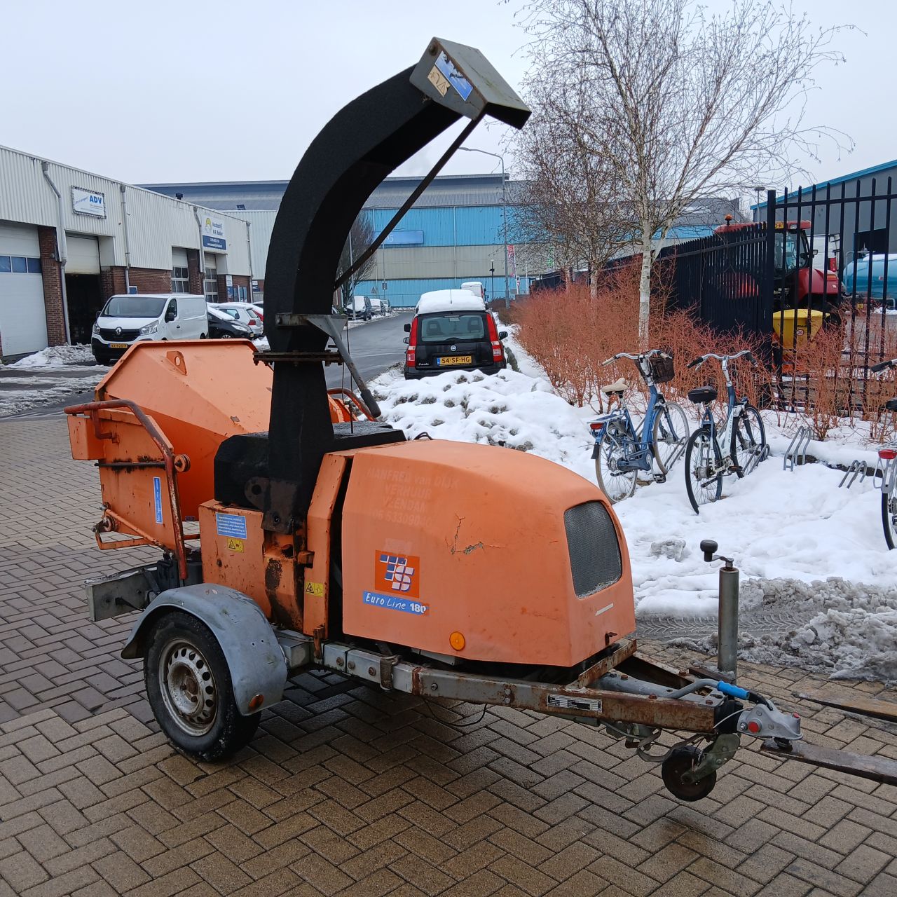 Tunissen 180M Versnipperaar.