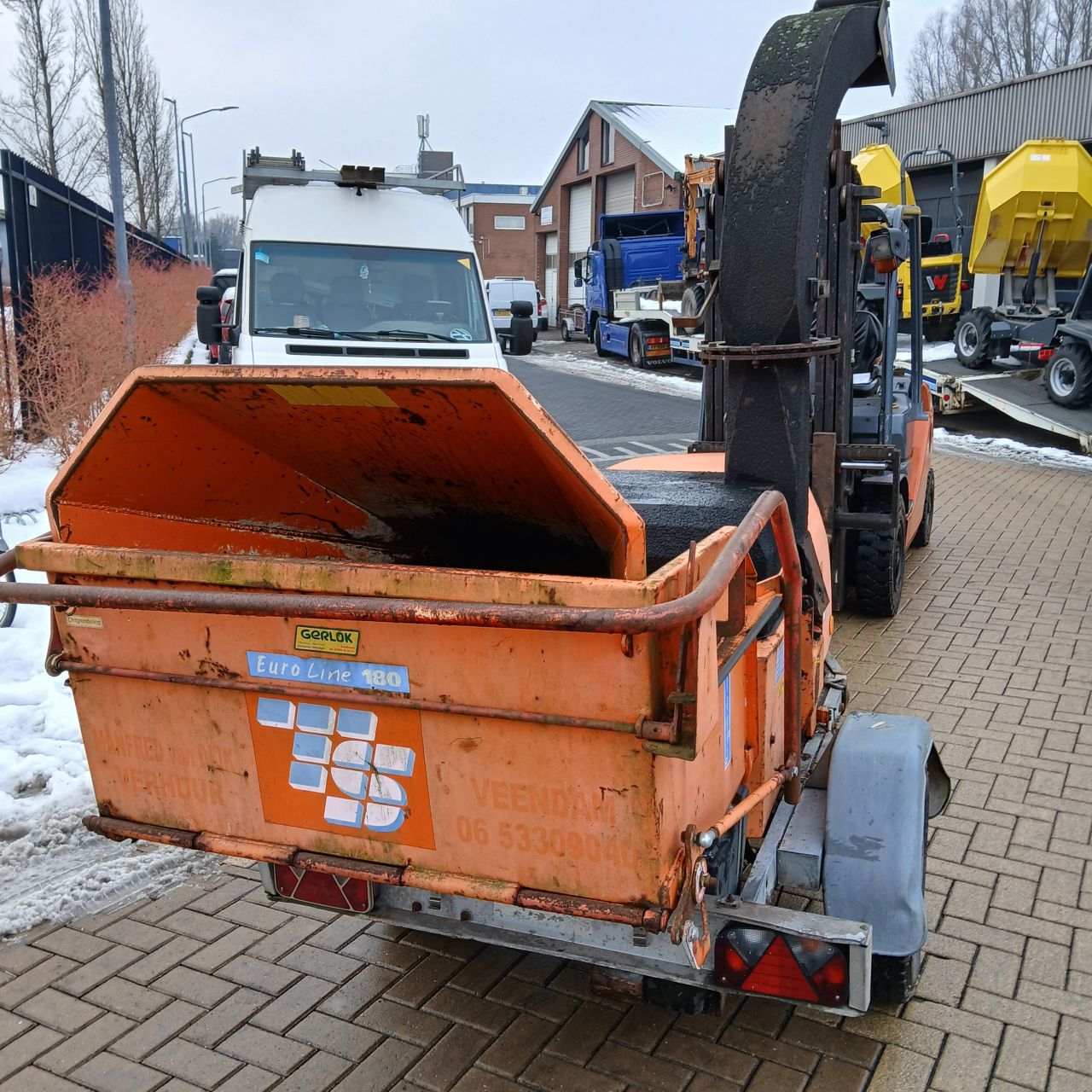 Tunissen 180M Versnipperaar.