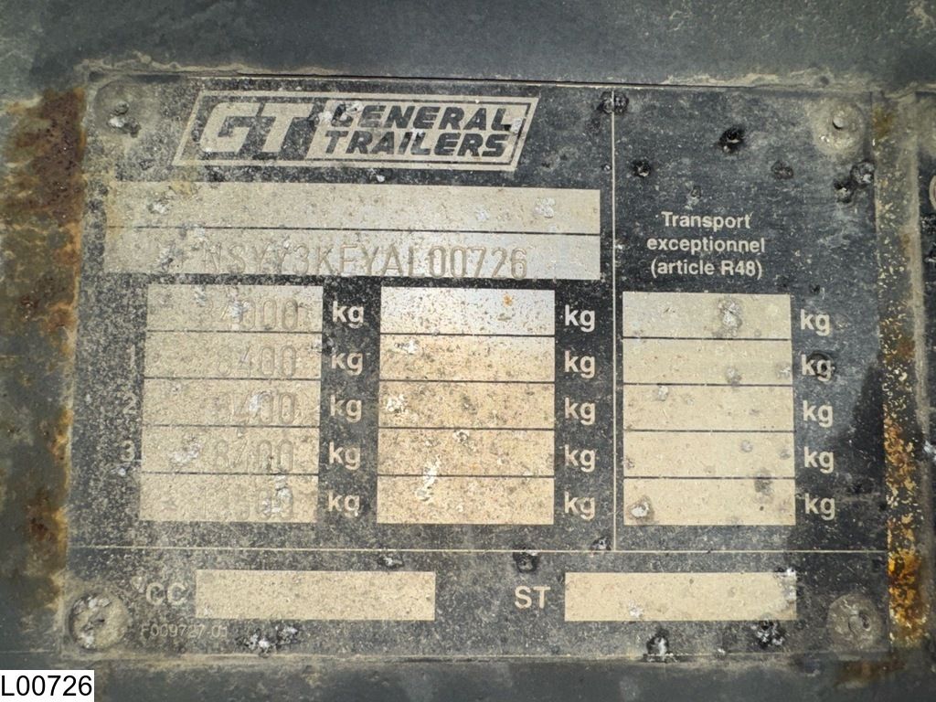 Trailor open laadbak