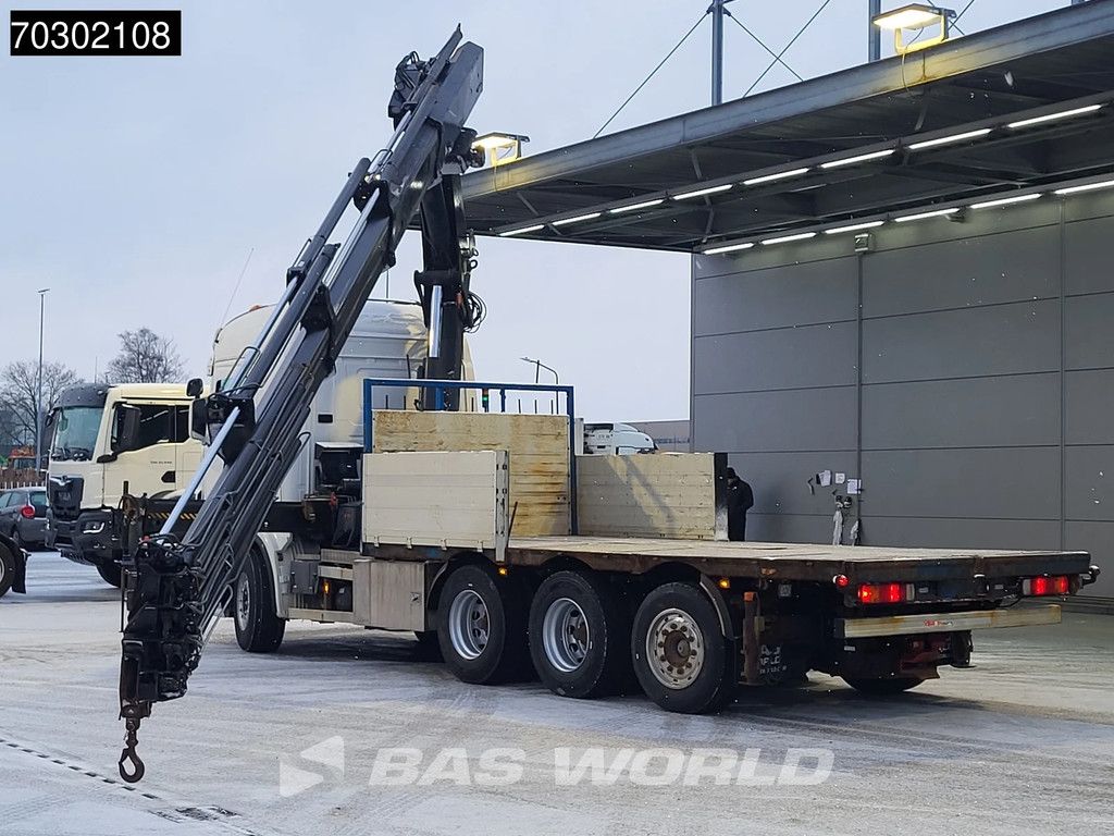 Scania R R560 8X4 HIAB 377 E8XS Crane Kran Lift+Steering axle Automatic Euro 4