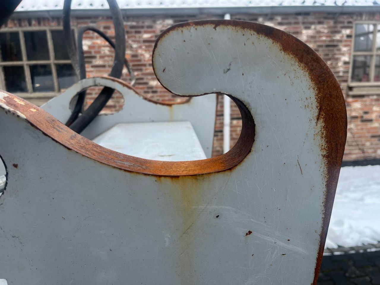 Pladdet sloopsorteer grijper