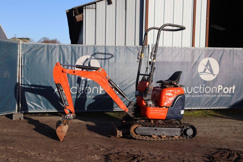 Minigraver Kubota U10-3 Diesel 7.4kW 2016
