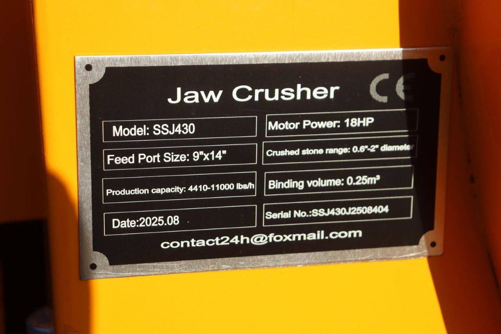 Crusher Captok SSJ430 Benzin 18 PS 2025 Neu