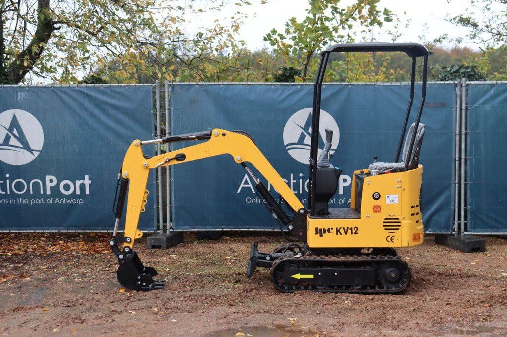 Mini excavator JPC KV12 Diesel 12 hp New