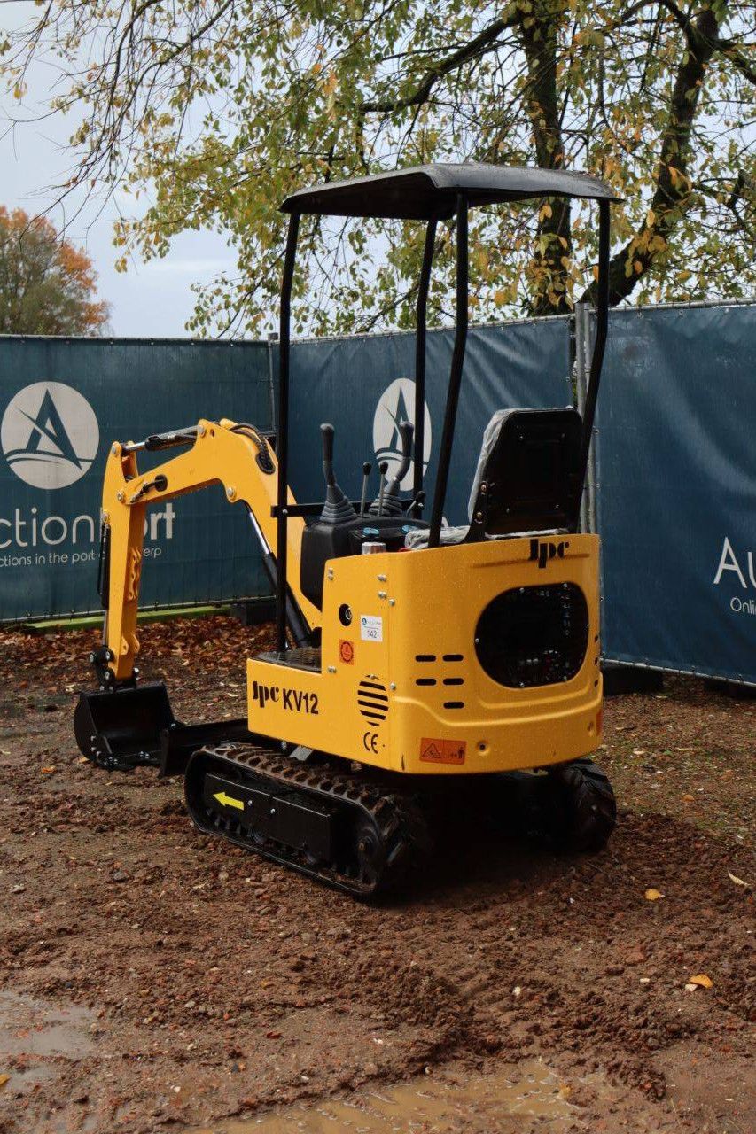 Mini excavator JPC KV12 Diesel 12 hp New