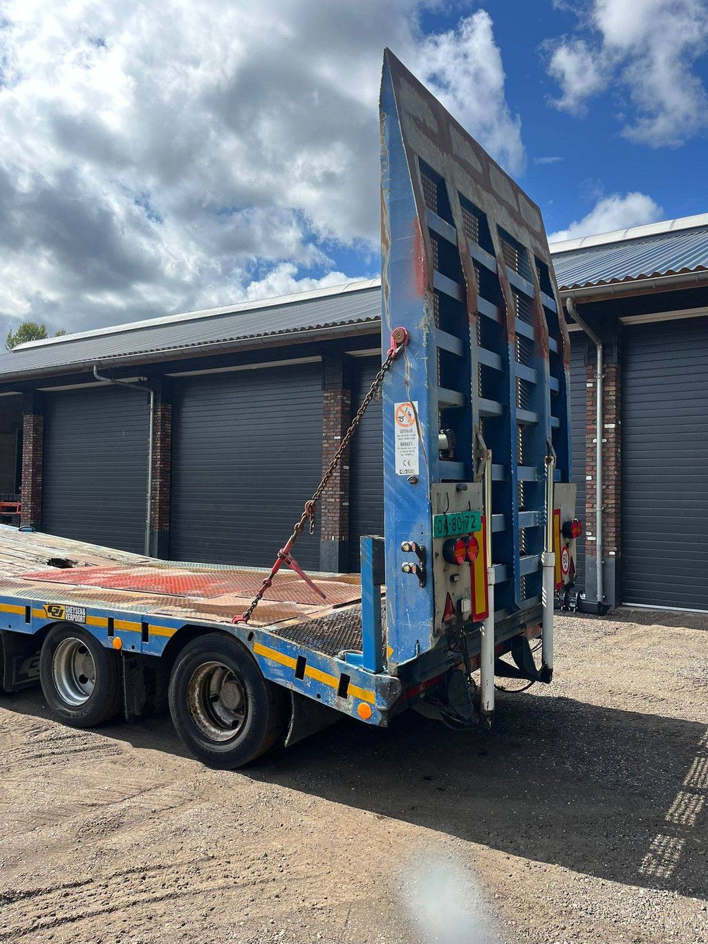 Semi-trailer Gheysen and Verpoort 97/3018-S4431A 2003