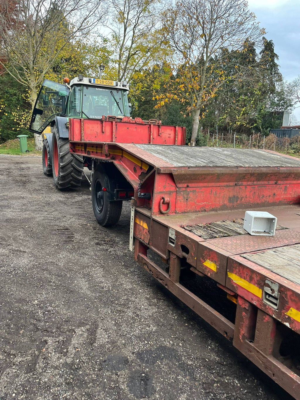 Faymonville ausziehbarer Tieflader 2005