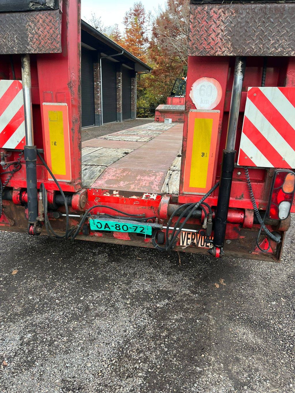 Faymonville ausziehbarer Tieflader 2005