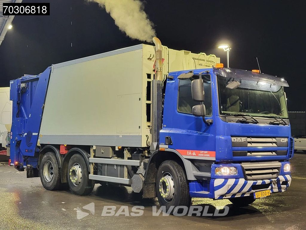 DAF CF75.250 6X2 Zoeller Medium XL Steering axle Automatic Euro 5