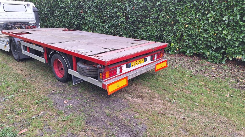 Hoekstra BE OPL 6T-L Pritschenanhänger, 3930 kg, Baujahr 2001