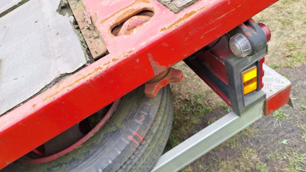 Hoekstra BE OPL 6T-L Pritschenanhänger, 3930 kg, Baujahr 2001