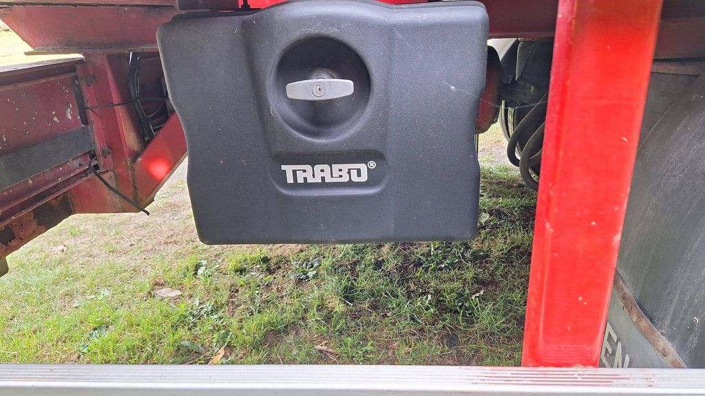 Hoekstra BE OPL 6T-L Pritschenanhänger, 3930 kg, Baujahr 2001