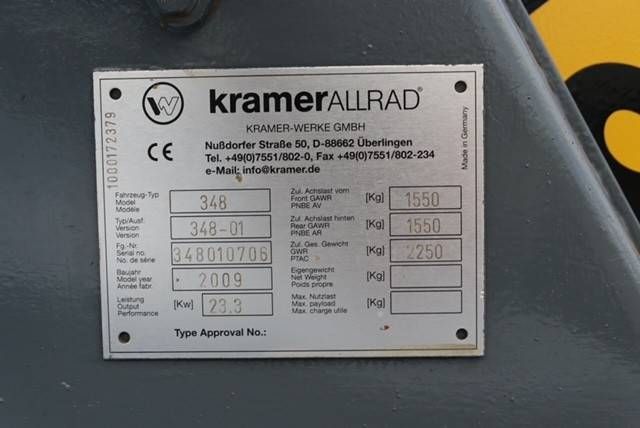 Kniklader Kramer 350 Diesel 23.3kW 2009