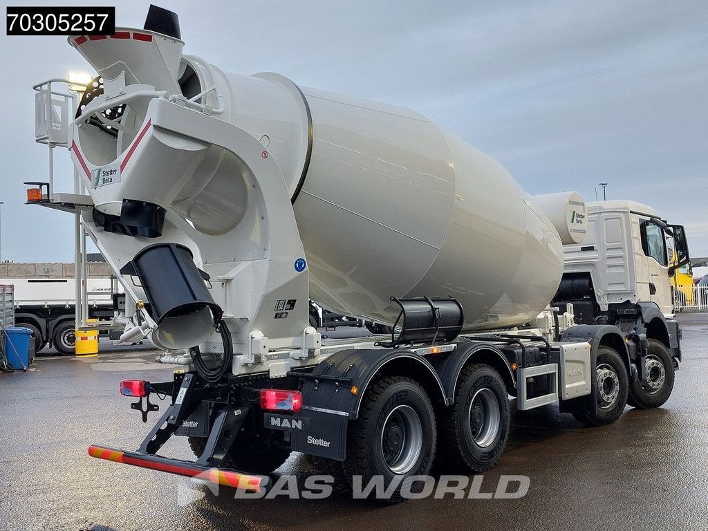MAN TGS 41.440 8X4 NEW! 12m3 Stetter Mixer Big-Axle Steelsuspension Automatic Euro 6