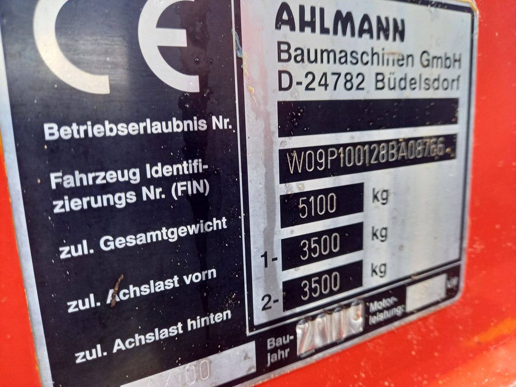 Wheel loader Ahlmann AX100 Diesel 49kW 2009
