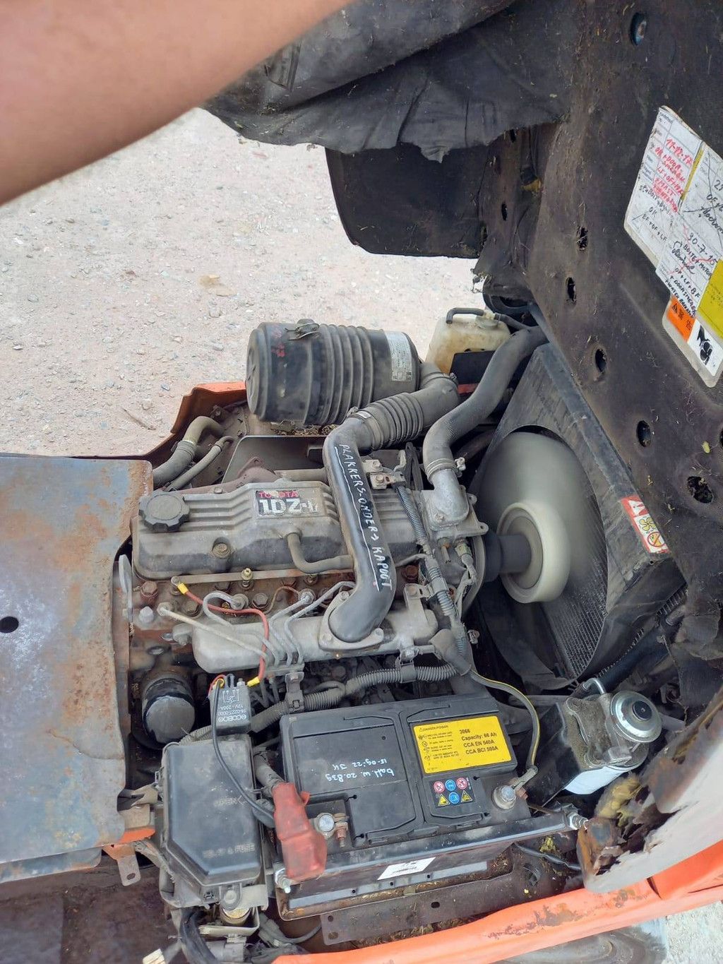 Gabelstapler Toyota 02-7FD14 Diesel 1400 kg 3,0 m