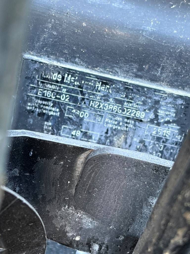 Gabelstapler Linde E16C-02 Elektro 1600kg 2016