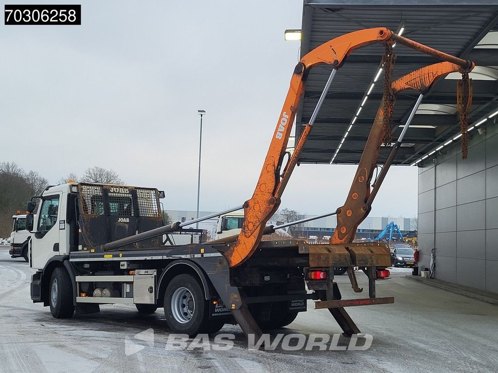 Renault D-WIDE 380 4X2 14tons JOAB skiploader Air suspension Automatic ACC Euro 6