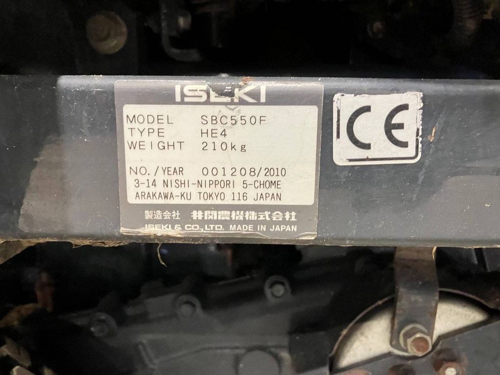 Riding Mower Iseki SFH240F Diesel 2010