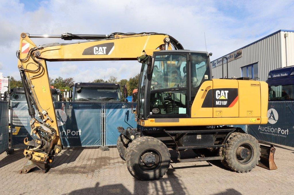 Wheel excavator Caterpillar M318F Diesel 2015