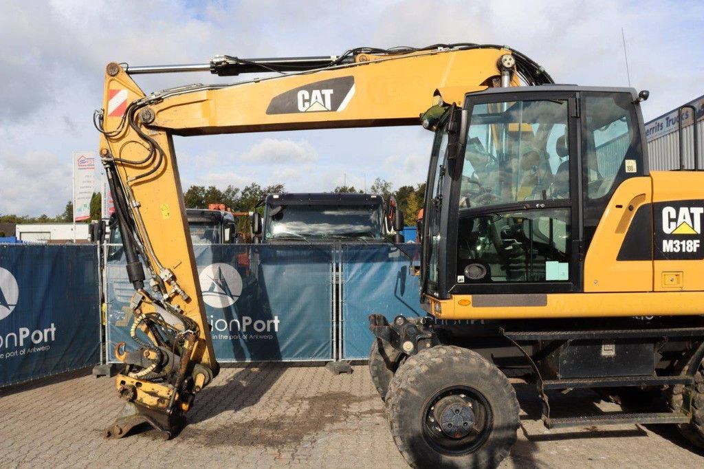 Wheel excavator Caterpillar M318F Diesel 2015