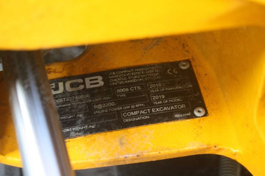 Minibagger JCB 8008 CTS Diesel 2018