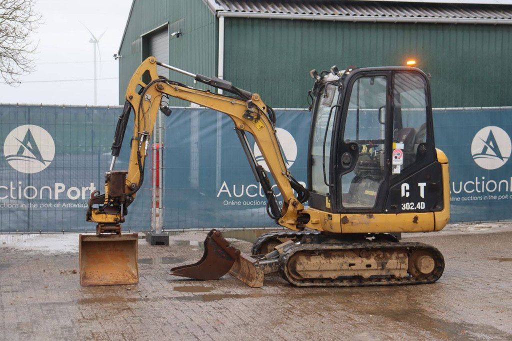 Minigraver Caterpillar 302.4D Diesel 13kW 2016