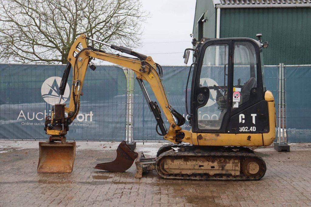 Minigraver Caterpillar 302.4D Diesel 13kW 2016