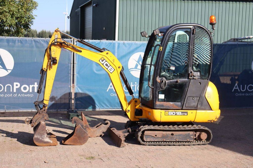 Mini excavator JCB 8018 CTS Diesel 2014