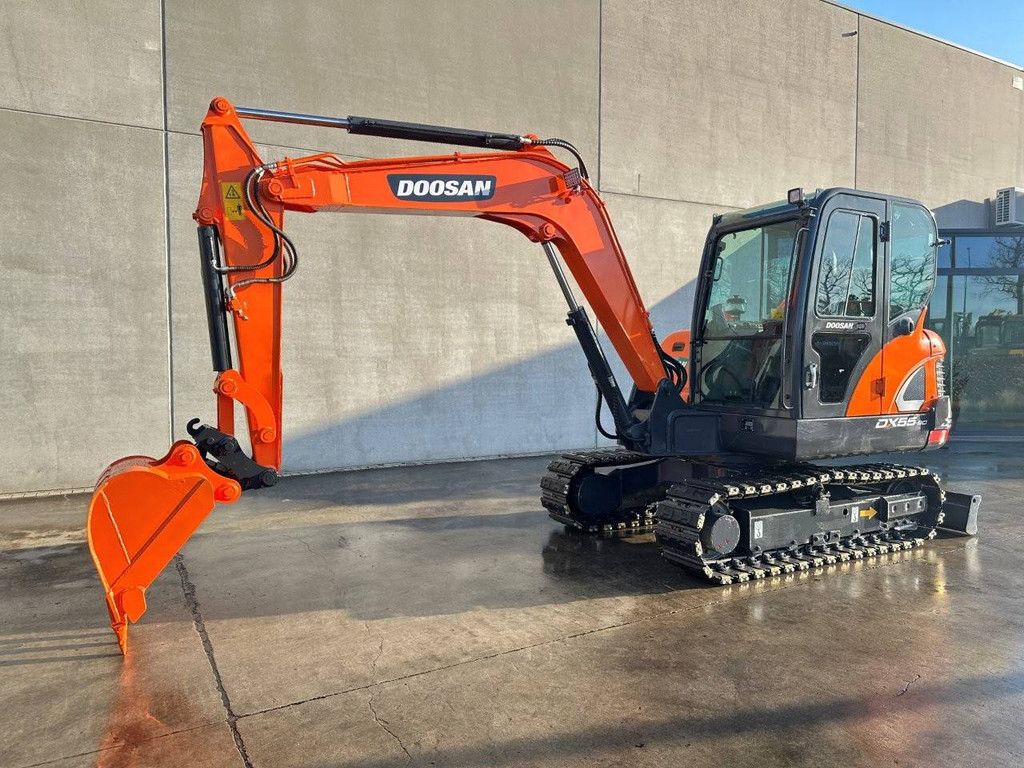 Doosan DX55-9C Diesel 36kW Crawler Excavator 2018