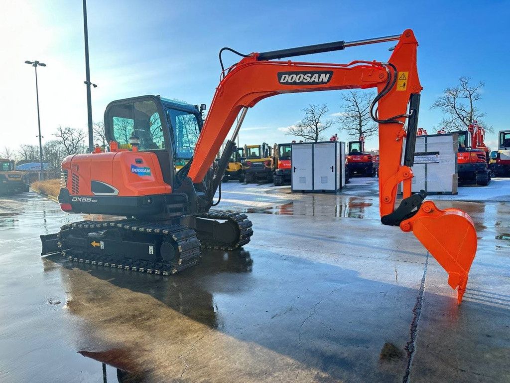 Doosan DX55-9C Diesel 36kW Crawler Excavator 2018