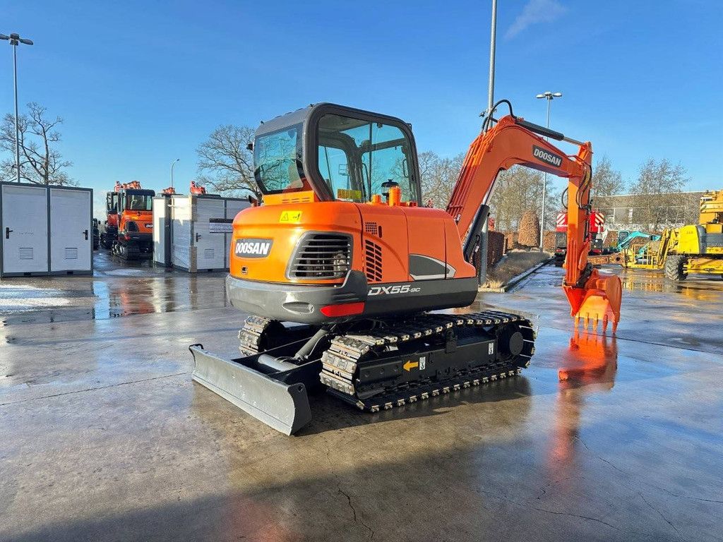 Doosan DX55-9C Diesel 36kW Crawler Excavator 2018