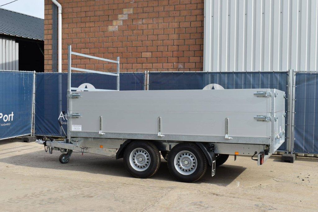 Elektrischer Kippanhänger, Tragfähigkeit 3500 kg, 330 x 180 x 70 cm, neu