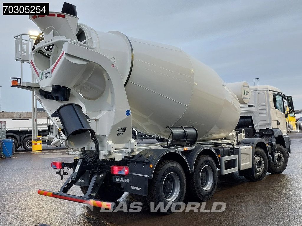 MAN TGS 41.440 8X4 NEW! 12m3 Stetter Mixer Big-Axle Steelsuspension Automatic Euro 6